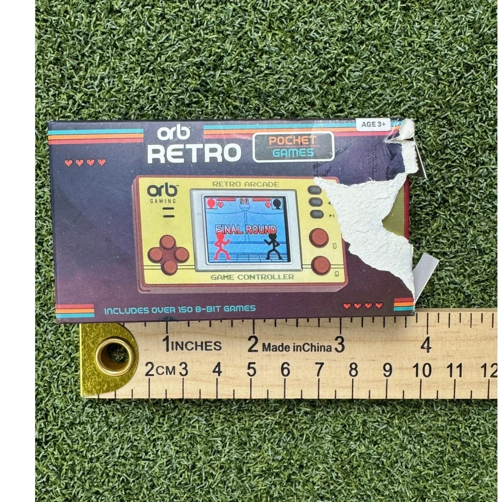 ORB Retro Arcade Pocket Handheld Game Console‎ 150+ 8-Bit Games Tested